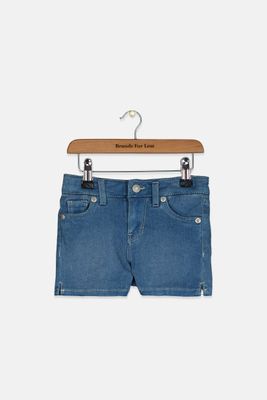 Toddlers Shorty Shorts Light Indigo Toddlers Shorty Shorts Light Indigo