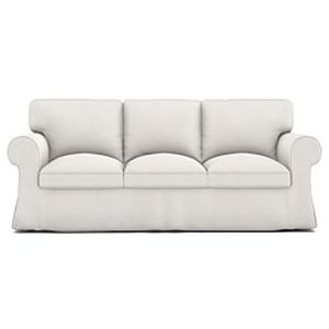 Cotton Ektorp 3 Seat Sofa Cover Slipcover Replacement Made for The IKEA Ektorp 3 Seat Sofa Cover(Cotton White)-Does NOT fit Ektorp 3.5-seat Sofa NOT fit Uppland Series Sofa Lightinthebox