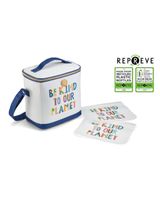 Fit & Fresh Eco Rylan Bag Inculdes PEVA Sandwich Bag White