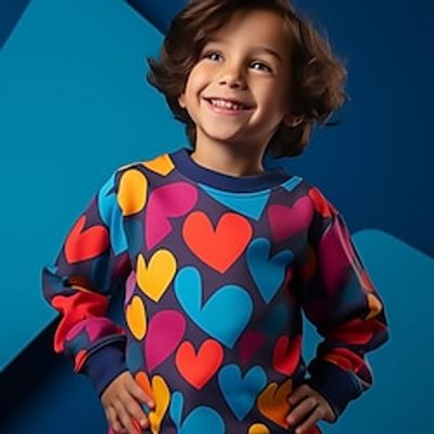 Valentines Boys Girls 3D Heart Sweatshirt Pullover Long Sleeve 3D Print Spring Fall Fashion Streetwear Cool Polyester Kids 3-12 Years Crew Neck Outdoor Casual Daily Regular Fit Lightinthebox Valentines Boys Girls 3D Heart Sweatshirt Pullover Long Sleeve 3D Print Spring Fall Fashion Streetwear Cool Polyester Kids 3-12 Years Crew Neck Outdoor Casual Daily Regular Fit Lightinthebox