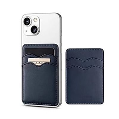 Back Sticker Card Holder For Mobile Phone, Card Holder For Credit Card Transportation, For Mobile Phone Pu Artificial Leather Card Holder Lightinthebox
