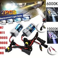 1 Set Xenon H7 Kit H4 Car HID Xenon Light Bulb 9005 9006 Hid Kit H11 Xenons Bulbs High Low Beam H4 HID Kit 3000K 6000K 10000K Lightness 55W HID Xenon Kit H1 High Lightness for Headlamp Lightinthebox - thumbnail