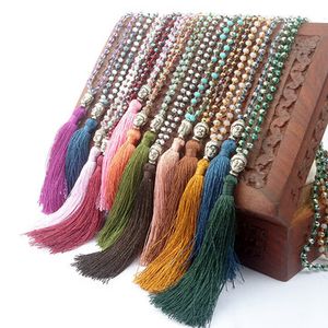 Buddha's Head Tassel Necklaces
