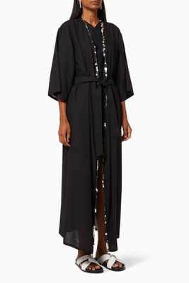 Sevagamy Embroidered Kimono Sevagamy Embroidered Kimono