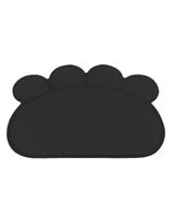 Barkley & Evans Pawl Black Large Cushioned Pet Mat 17.5 x 22.75 x 0.25 inch - thumbnail