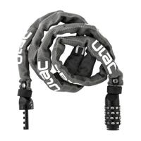 Ulac 52nd Street Steel Chain Lock Combo Grey