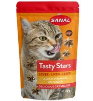 Sanal Cat Tasty Stars Liver 40G - (Buy 3 Get 1 Free)