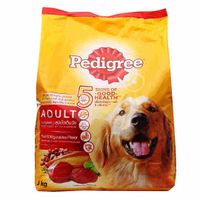Pedigree Beef & Vegetables, Dry Dog Food (Adult), 3Kg - thumbnail