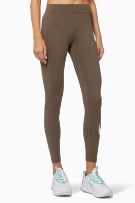 Sportswear Essential Mid-Rise Swoosh Leggings Sportswear Essential Mid-Rise Swoosh Leggings
