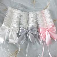 Girls Lolita Hair Accessories, Cute Dresses, Sweet Lace Bowknot, Lace Hairband, Hairpin Headdress