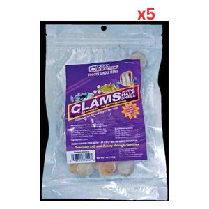 Ocean Nutrition Clams On The Half Shell 100G Pack Of 5