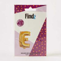 Findz Solid Letter 'E' Helium Balloon