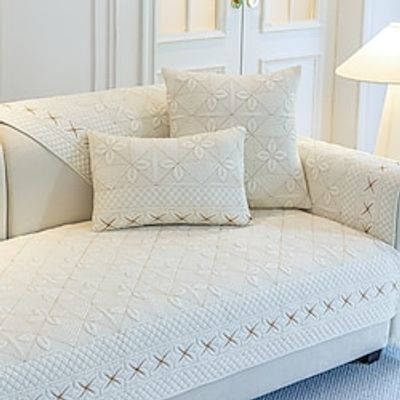 Quilted Sofa Slipcover Sofa Seat Cover Sectional Couch Covers,Furniture Protector Anti-Slip Couch Covers for Dogs Cats Kids(Sold by Piece/Not All Set) Lightinthebox