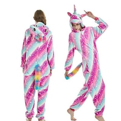 Kid's Adults' Kigurumi Pajamas Nightwear Unicorn Animal Onesie Pajamas Funny Costume Flannel Cosplay For Men and Women Boys and Girls Christmas Animal Sleepwear Cartoon miniinthebox Kid's Adults' Kigurumi Pajamas Nightwear Unicorn Animal Onesie Pajamas Funny Costume Flannel Cosplay For Men and Women Boys and Girls Christmas Animal Sleepwear Cartoon miniinthebox