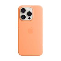 Apple iPhone 15 Pro Silicone Case with MagSafe - Orange Sorbet