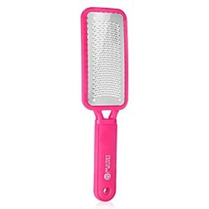 foot file callus remover colossal foot rasp by , best foot scrubber for dry feet, exfoliates, removes hard skin, leaves feet smooth and soft (pink) miniinthebox