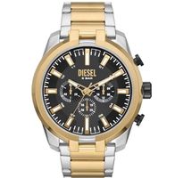 Diesel Split Silver Stainless Steel Mens Watch - DZ4625