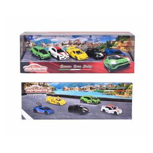 Majorette Dream Cars Italy Set Of 5 1/64 Diecast Cars