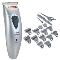 Valera Hair Clipper T-Blade Professional - Compact Hair Clipper, Cordless, 60 Min Battery Timing, 5 Attachment, Professional Accessories Set, Universal Voltage - 642.01