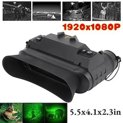 NVG G1 Digital Night Binoculars Head Mounted HD Infrared Night Goggles Rechargeable 200m Wide View OLED Display Infrared Camera Hunting miniinthebox NVG G1 Digital Night Binoculars Head Mounted HD Infrared Night Goggles Rechargeable 200m Wide View OLED Display Infrared Camera Hunting miniinthebox