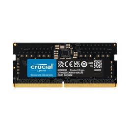 Crucial SODIMM, Black 8GB DDR5 RAM-4800MHZ