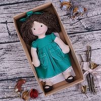 Handmade Waldorf DollHandmade First Baby Doll and Toy Cute Nursery Room DecorSoft Girl Rag Doll with Cute Stuffed Plush for Kids Toddlers Infants Cute Nursery Room Decor (with Gift Box) Lightinthebox - thumbnail