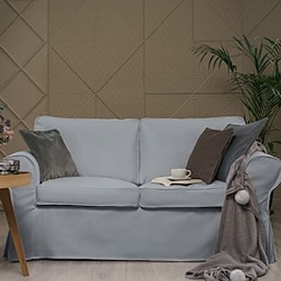 Ektorp 2 Seat Sofa Cover or Ektorp 2 Seat Sofa Bed Cover with Cushion Covers and Backrest Covers, Ektorp Couch Slipcover Washable Furniture Protector miniinthebox Ektorp 2 Seat Sofa Cover or Ektorp 2 Seat Sofa Bed Cover with Cushion Covers and Backrest Covers, Ektorp Couch Slipcover Washable Furniture Protector miniinthebox