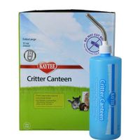 Kaytee Critter Canteen Display 6/6Mpack 32Oz Feeders And Water Bottles