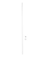 Wenko Telescopic Shower Curtain Rod 20 Mm White