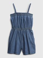 Kids Denim Romper - thumbnail