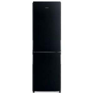 Hitachi 410L Bottom Freezer Refrigerator, Black-RBG410PUK6GBK