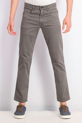 Mens Comfort Twill Five Pocket Pants  Rugged Grey
