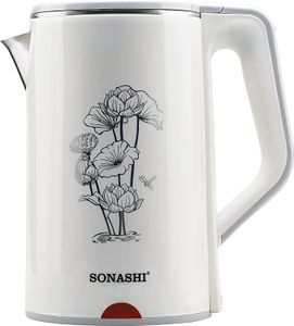 Sonashi 2 Litre Stainless Steel Cordless Kettle - SKT-2012