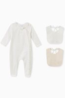 Cotton Pajamas & Bibs Gift Set Cotton Pajamas & Bibs Gift Set