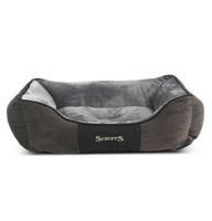 Scruffs Chester Box Dog Bed Graphite Medium