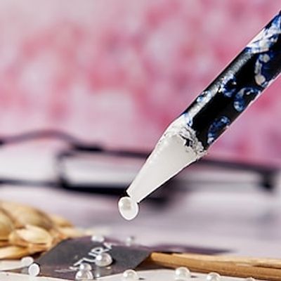 5pcs Rhinestone Picker - Soft Wax Pencil for Nail Gems and Diamond Painting - Nail Pencil Dotting Pen Tool Accessory Lightinthebox