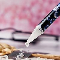 5pcs Rhinestone Picker - Soft Wax Pencil for Nail Gems and Diamond Painting - Nail Pencil Dotting Pen Tool Accessory Lightinthebox - thumbnail