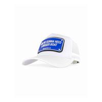 John Hatter & Co Bigger Boat Trucker Unisex Cap White One Size