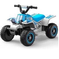 Megastar Ride on 6 v All-Terrain Toddler Atv Cruiser! Blue