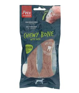 Pets Unlimited Chewy Bone with Duck Medium 2pcs For Dog