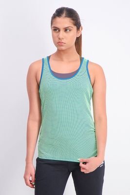 Womens Sleeveless Tank Top  Lime Punch