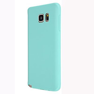 Phone Case For Samsung Galaxy Back Cover Note 5 Note 4 Note 3 Solid Colored TPU miniinthebox