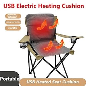 USB Heated Seat Cushion 3 Level Office School Outdoor Car Chair Cushion Energy Saving Heating Pet Cushion Electric Blanket miniinthebox