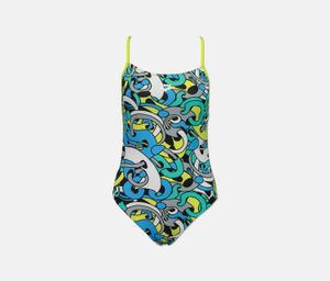 Womens Cores Booster Back Swimwear  Black Combo