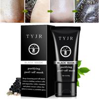 TYJR Black Mask Blackhead Removal Peel-off Masks Purifying Sucking Pores Nose Clear Dirty