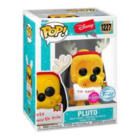 Funko Pop Disney Holiday - Pluto Flocked Exclusive