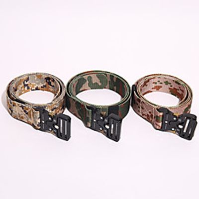 Belt Men's Military Tactical Belt Wearable Breathable Protective for Camo Nylon Fall Spring Summer Lightinthebox
