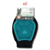 M-Pets Grooming Mitt (Pack of 2)