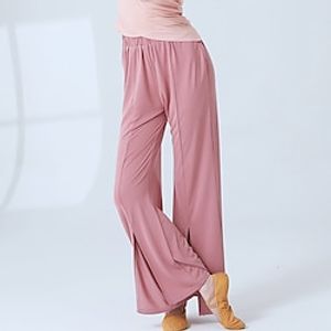 Activewear Pants Pure Color Splicing Women's Performance Training High Polyester Lightinthebox