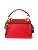Red Leather Shoulder Bag - thumbnail